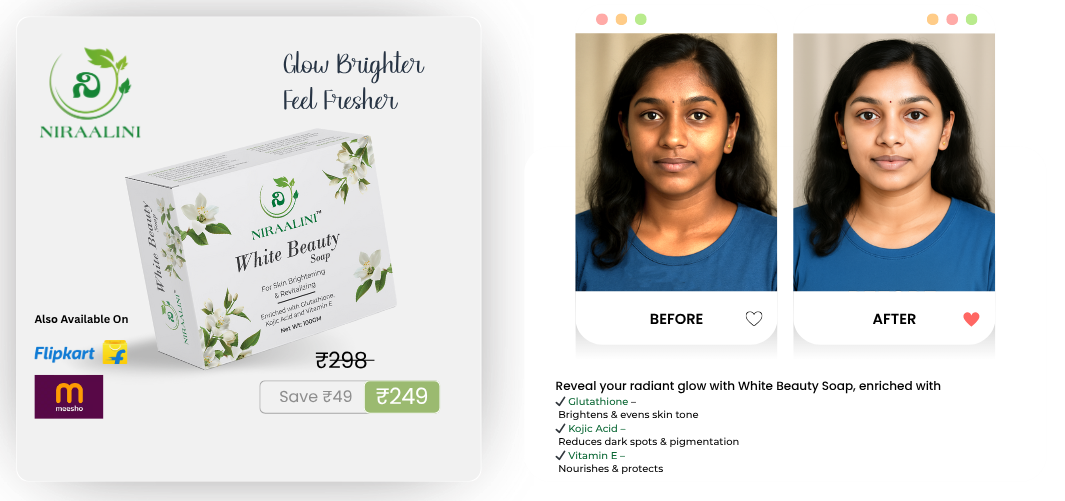 Niraalini White Beauty Soap  